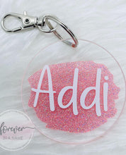 Load image into Gallery viewer, Acrylic Round Keyring / Bag Tag