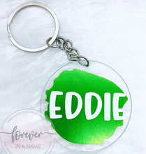 Load image into Gallery viewer, Acrylic Round Keyring / Bag Tag