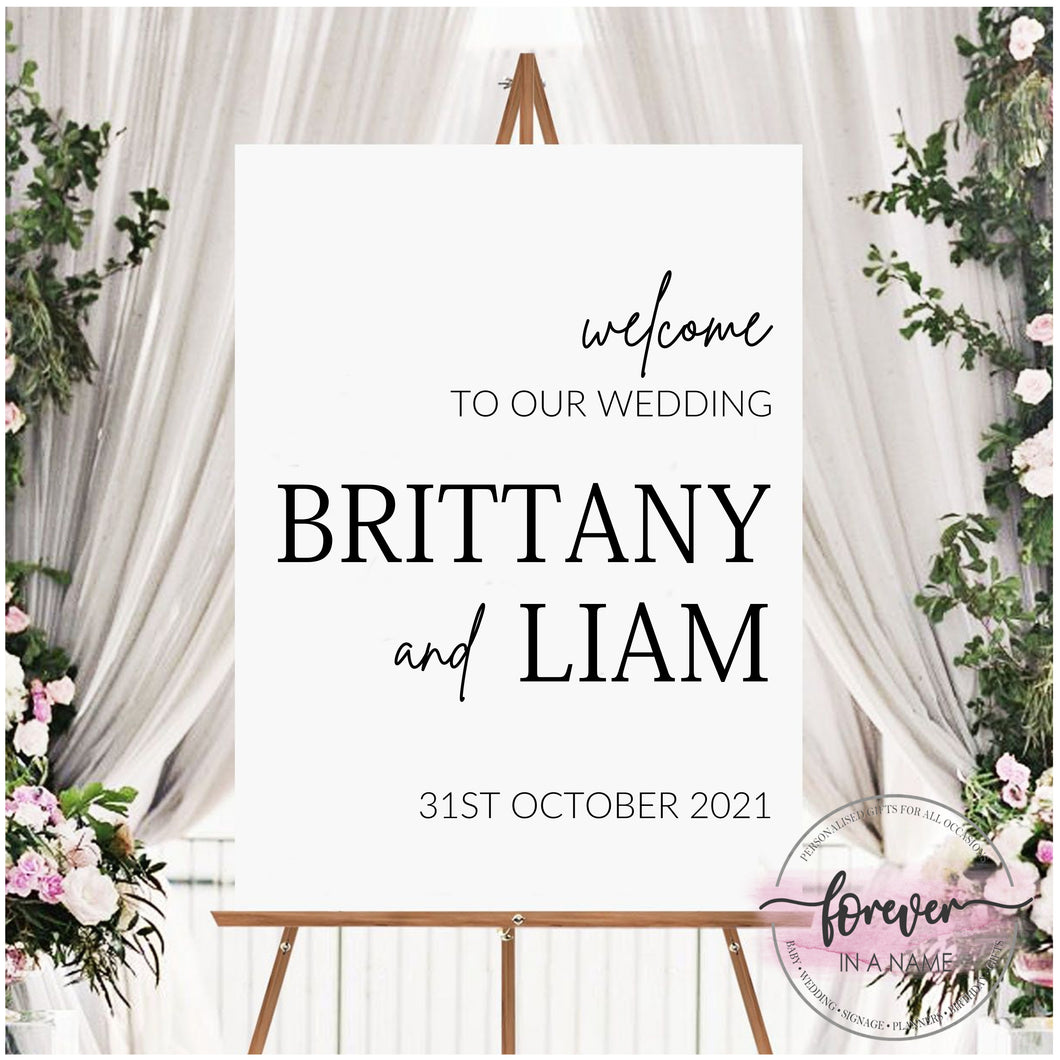 Welcome Sign - Brittany