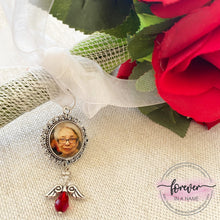 Load image into Gallery viewer, Photo Wedding Bouquet Memorial Charm
