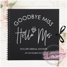 Load image into Gallery viewer, 12&quot; x 12&quot; Hens/Bridal Shower Guest Book