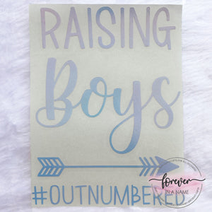 Raising Boys #OUTNUMBERED