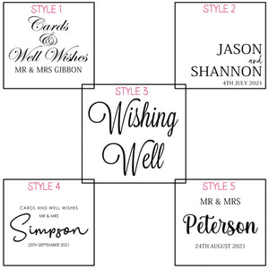 Hire - Wishing Well /Cards Box